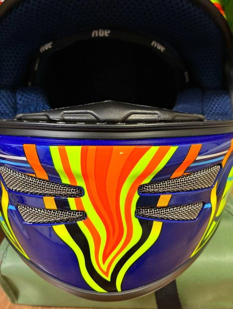 AGV AF-1 Valentino Rossi FIVE CONTINENTS Replica Full Face Helmet