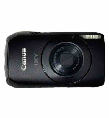 Canon IXY 30S Digital Camera Black Made In Japan | eBay