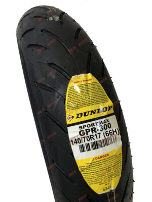 Dunlop GPR 300 140/70R17 140 70 17 Rear Tire Sportmax Motorcycle