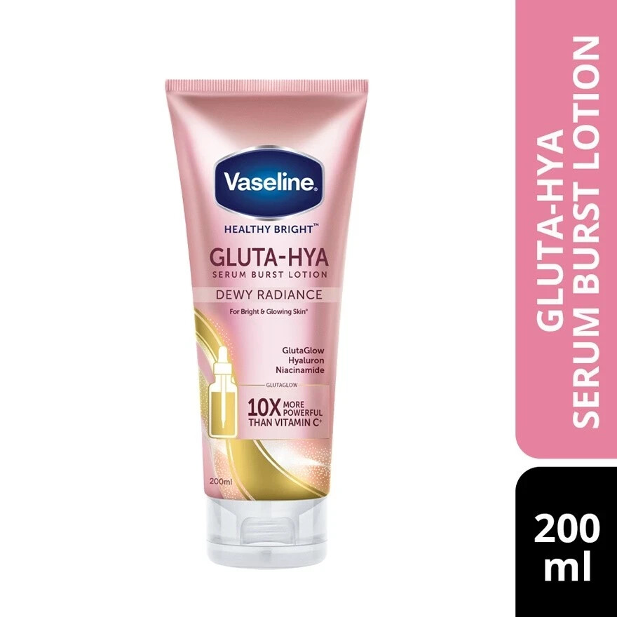 VASELINE Gluta-Hya Serum Burst Lotion Dewy Radiance 200ml x 2 | eBay