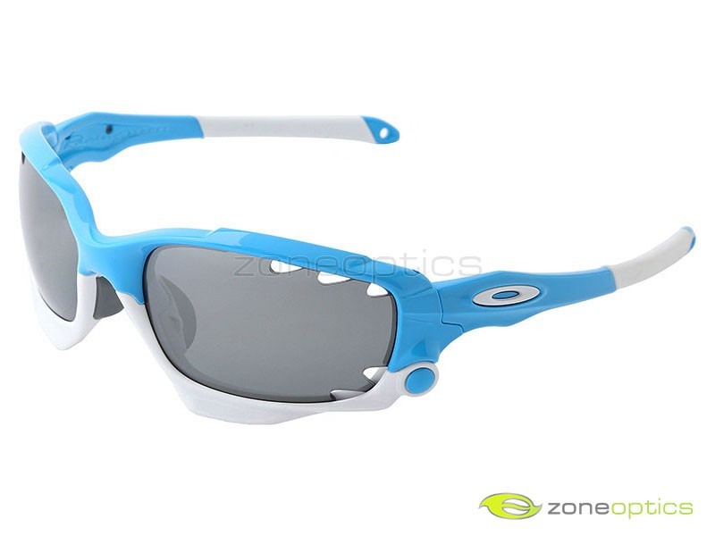 Oakley Racing Jacket Polarized Sunglasses OO9197-06 Glacier/Black