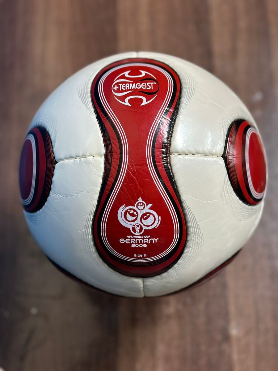 Adidas Teamgeist Berlin Red Match Ball FIFA World Cup 2006 Soccer
