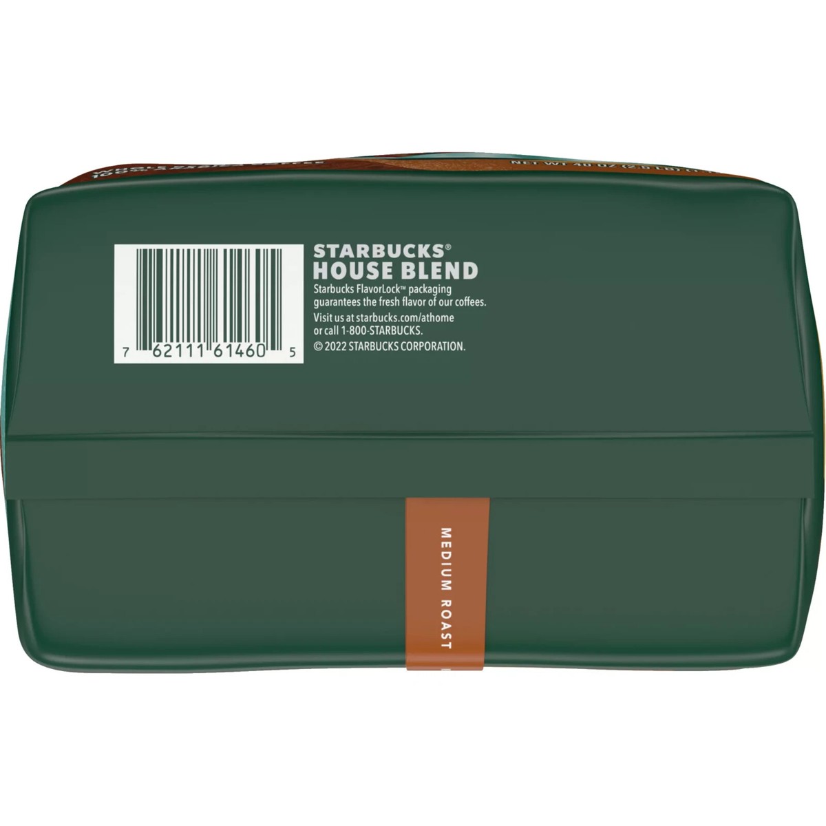 New Starbucks House Blend Medium Roast Whole Bean Coffee 2.5 lbs