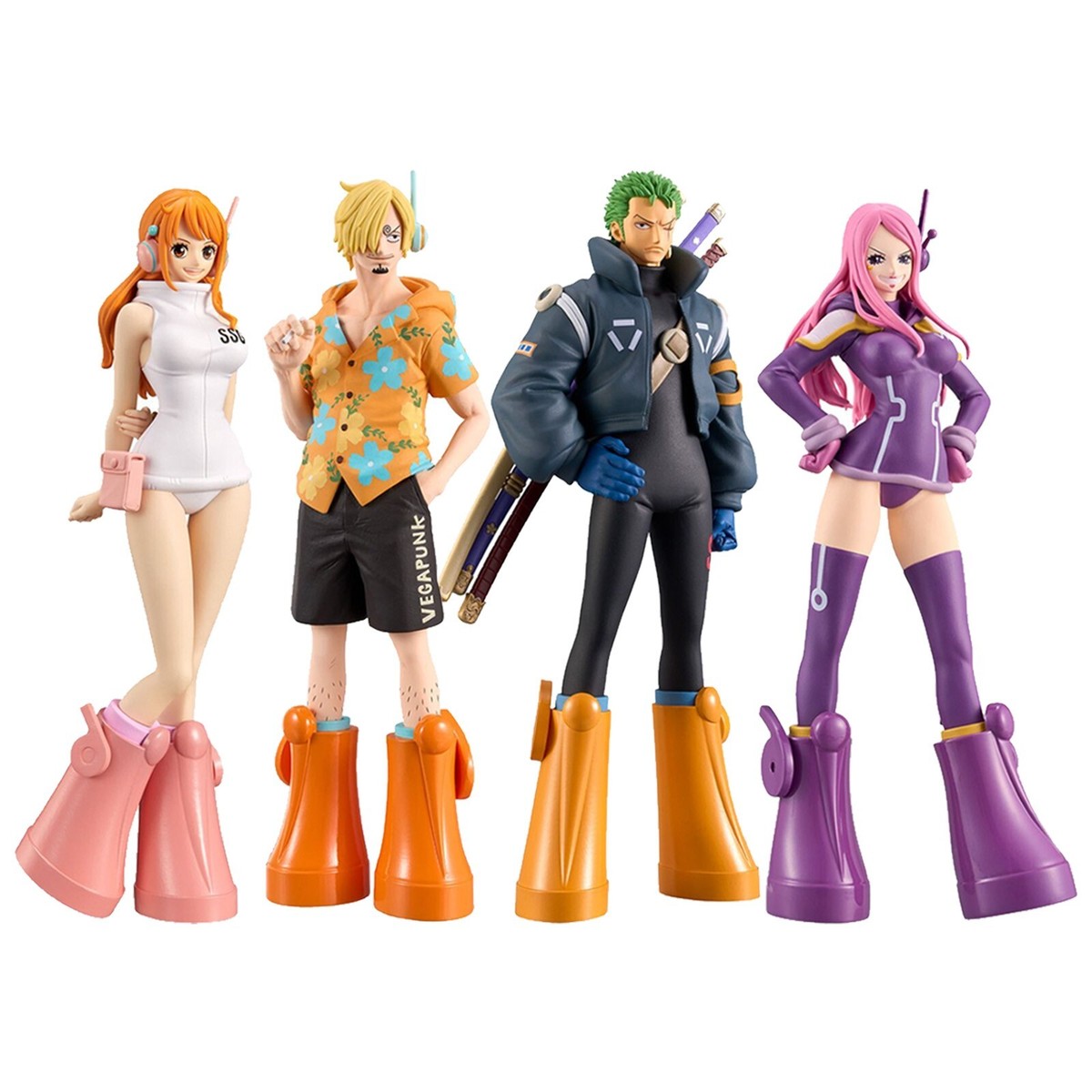 ONE PIECE DXF THE GRANDLINE SERIES Egghead Zoro Sanji Nami Bonney