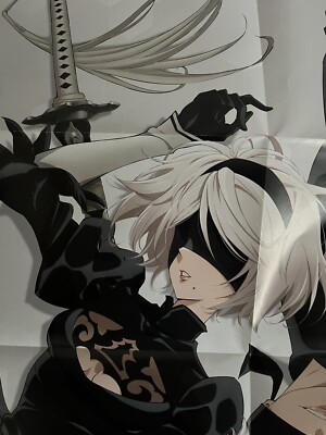 NieR:Automata 2B 9S & Sasaki and Miyano reversible art poster girl