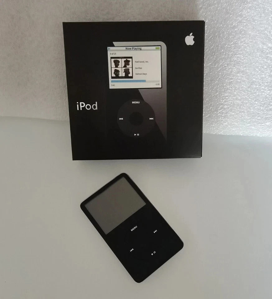 Apple iPod Classic 5th Gen Video 80GB HDD & 2TB SSD UPGRADED BLACK