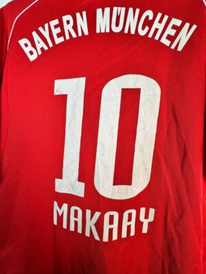 2005-06 Bayern Munich adidas Home Shirt Makaay #10 MEDIUM 565117