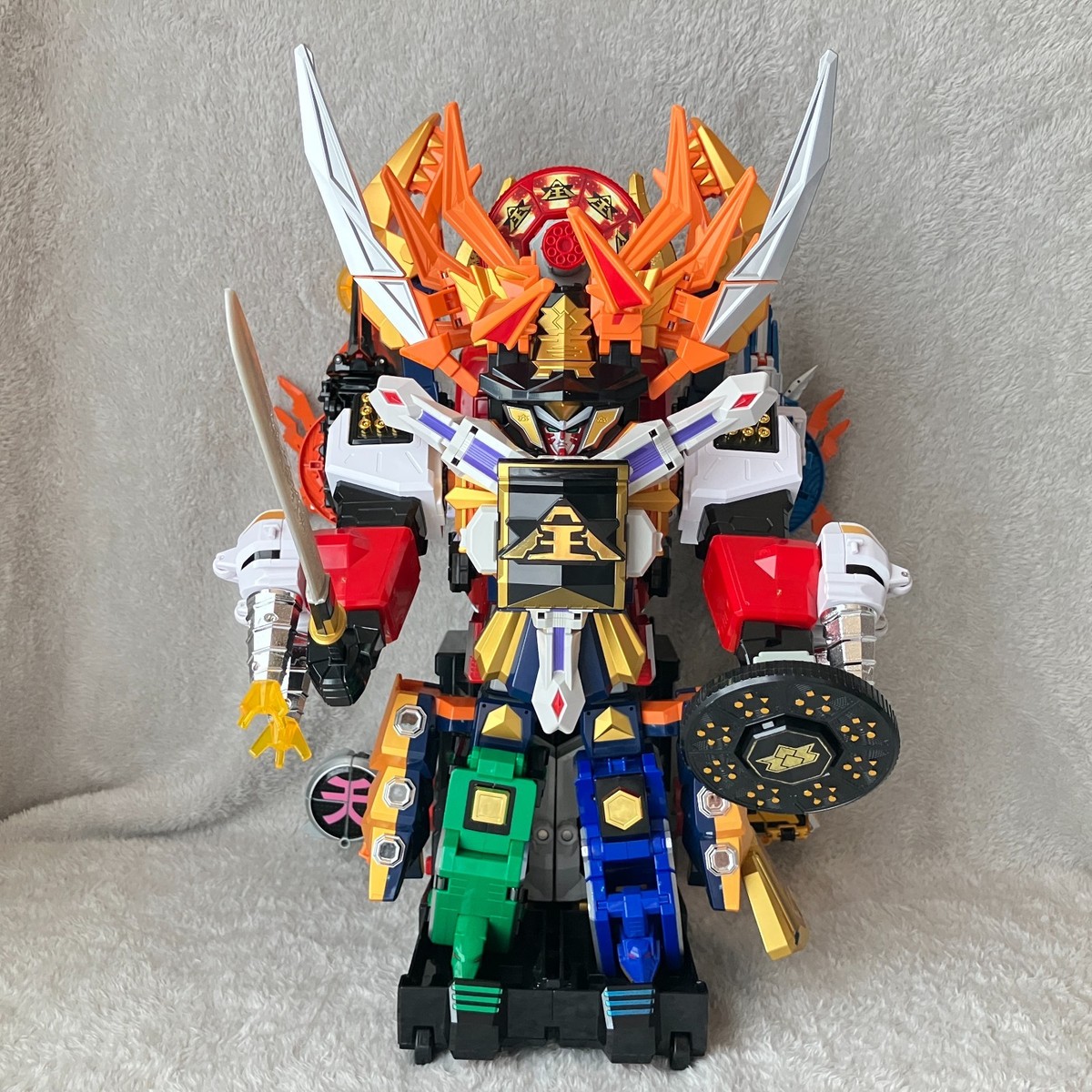 BANDAI Japan DX Megazord Power Rangers Samurai Super Sentai