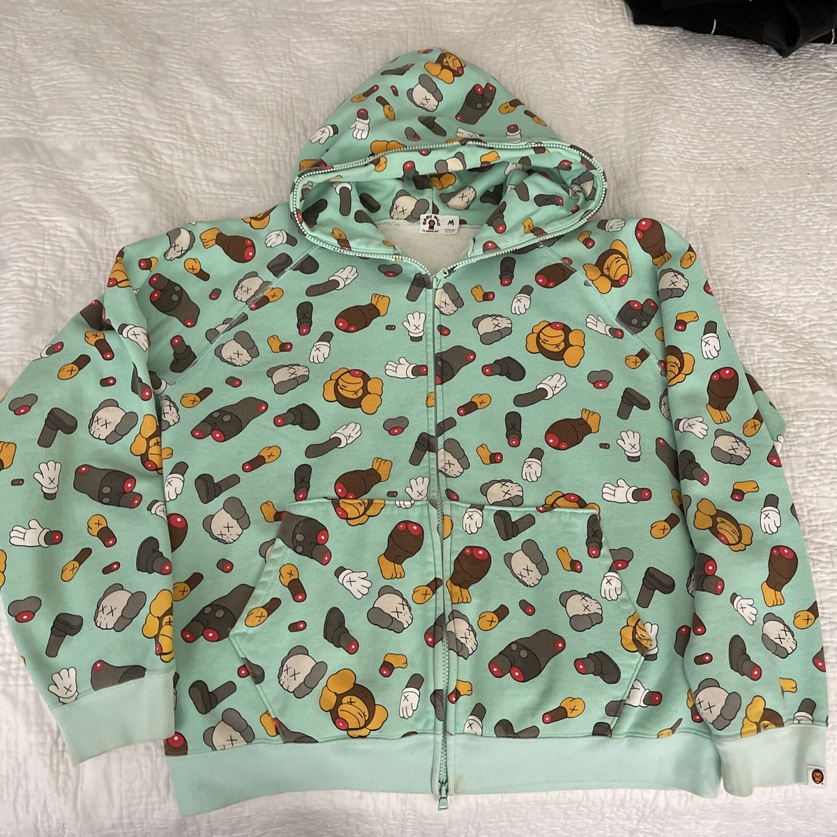 2005 Bape x Kaws “Dissected / Slaughter” Full Zip AUTHENTIC Rare