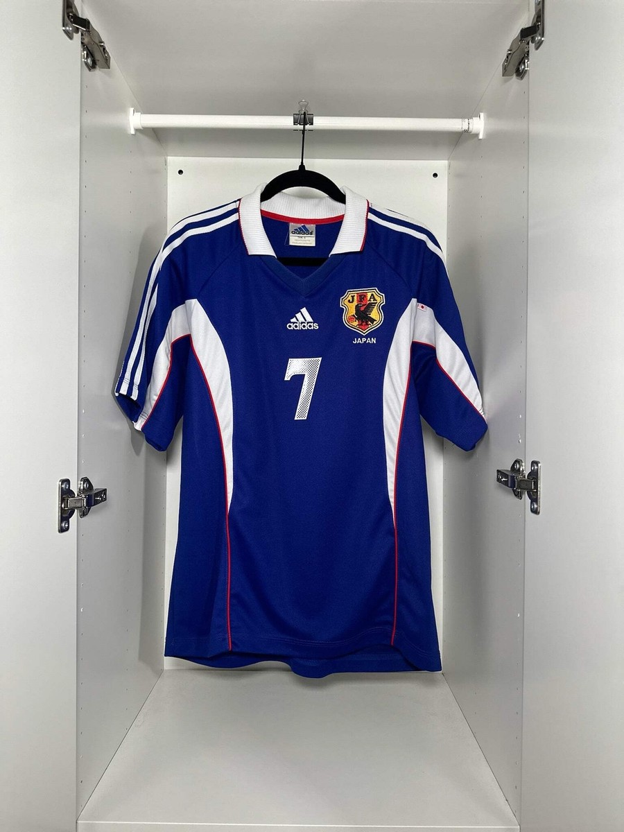 Japan Nakata #7 - adidas - 1999/2000 - HOME Kit | eBay