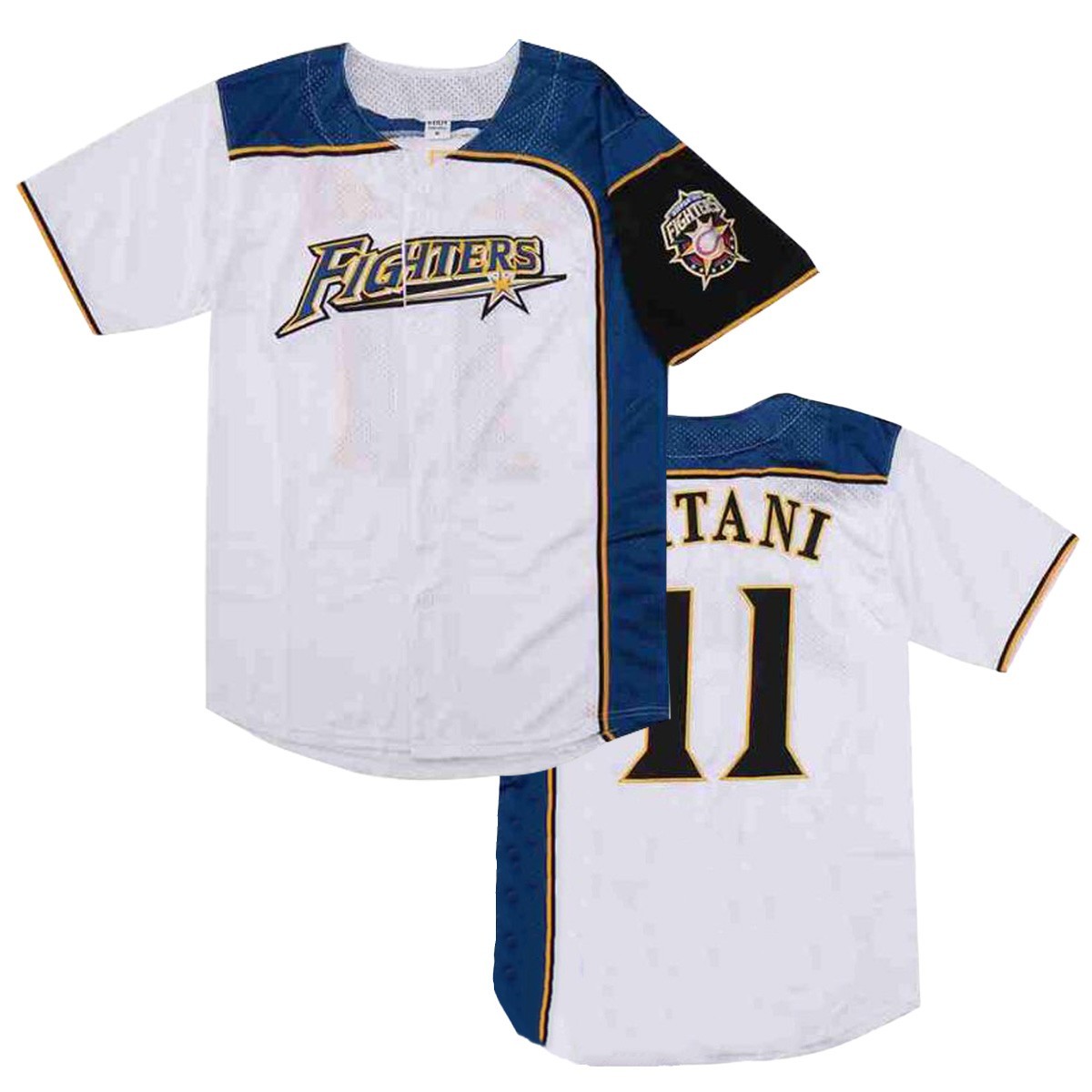 11 Hokkaido Nippon-Ham Fighters Baseball Jerseys Pullover 2 Color