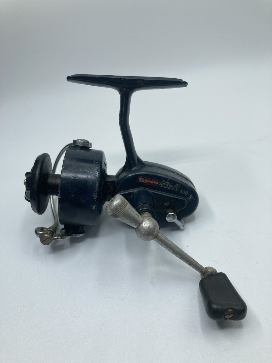 Vintage Garcia Mitchell 408 High-Speed, Ultra-Light Reel. Good