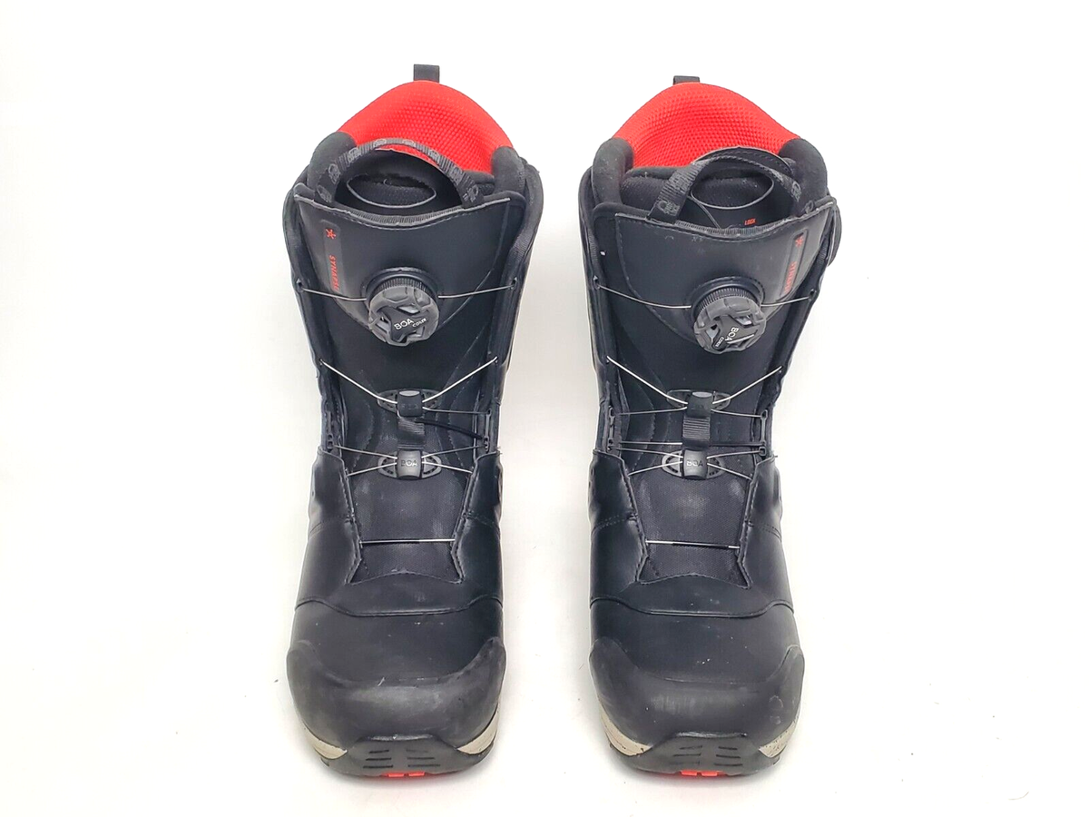 SALOMON SYNAPSE FOCUS BOA Dual Zone Snowboard Boots Men's US 9