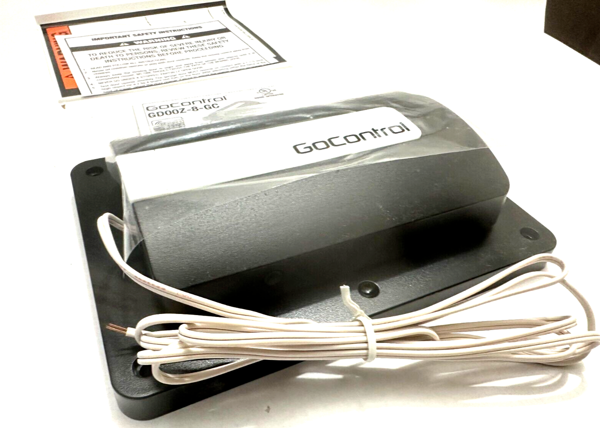 GoControl GD00Z-8-GC: Z-Wave Plus S2 Security, Garage Door Opener