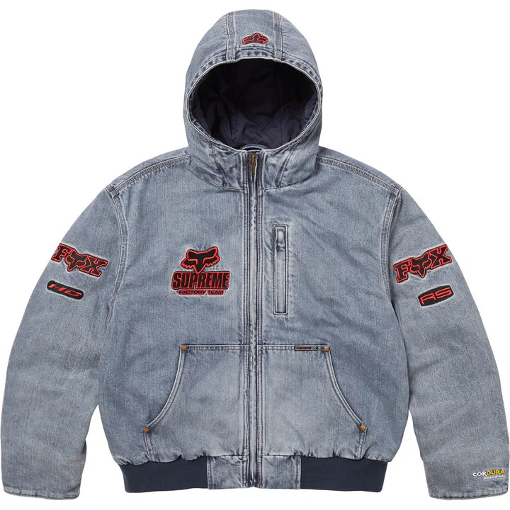 Supreme®/Fox Racing® Hooded Work Jacket | eBay