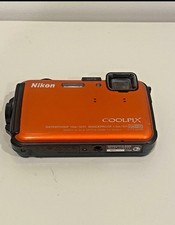 Nikon COOLPIX AW100 16.0MP Digital Camera - Orange for sale online