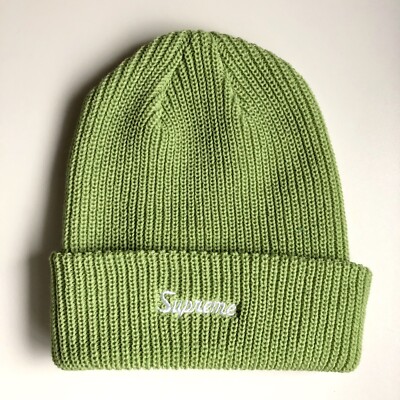 FW21 Supreme Loose Gauge Beanie LIGHT GREEN | eBay