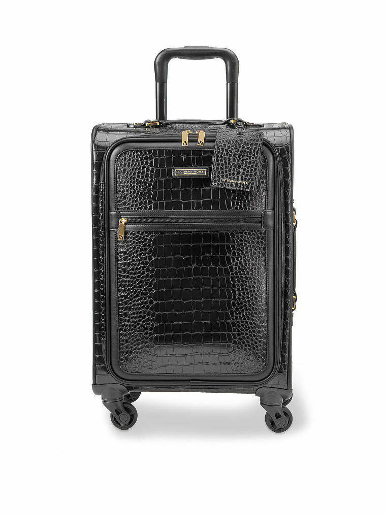 Victoria's Secret Signature Rolling Luggage Choose your color | eBay