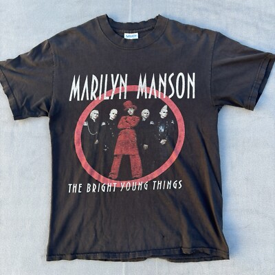 Marilyn Manson 2003 The Bright Young Things Vintage T-Shirt Size