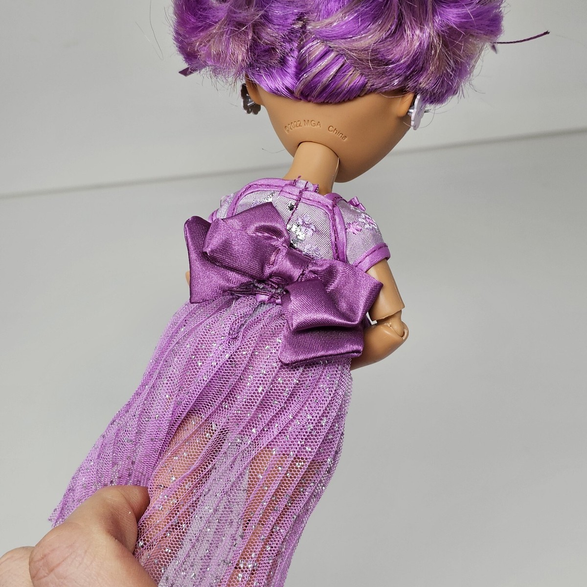 Rainbow High Doll Lila Yamamoto Lavender Purple Space Buns with