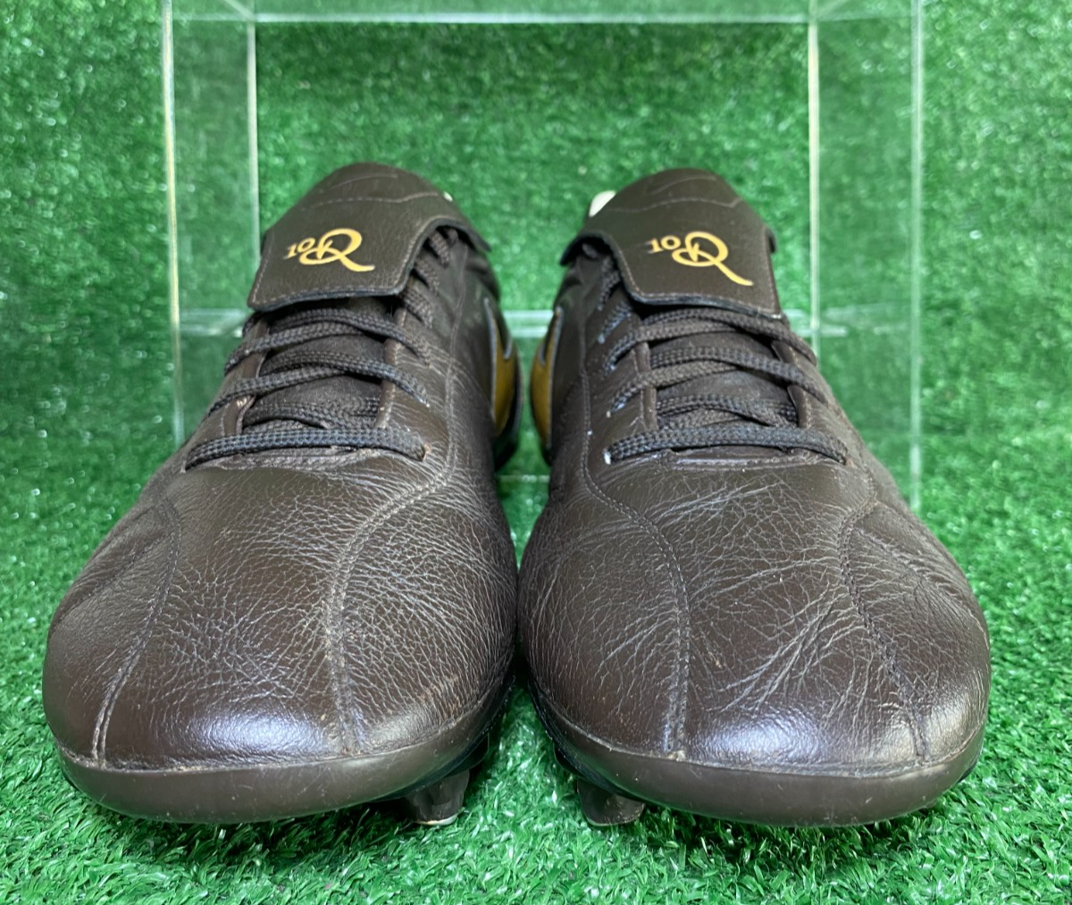 Nike Tiempo Guri IC 27cm ブラウン フットサル シューズ Nike Tiempo