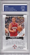 2009-10 Upper Deck Draft Edition - Stephen Curry #TT-SC for sale