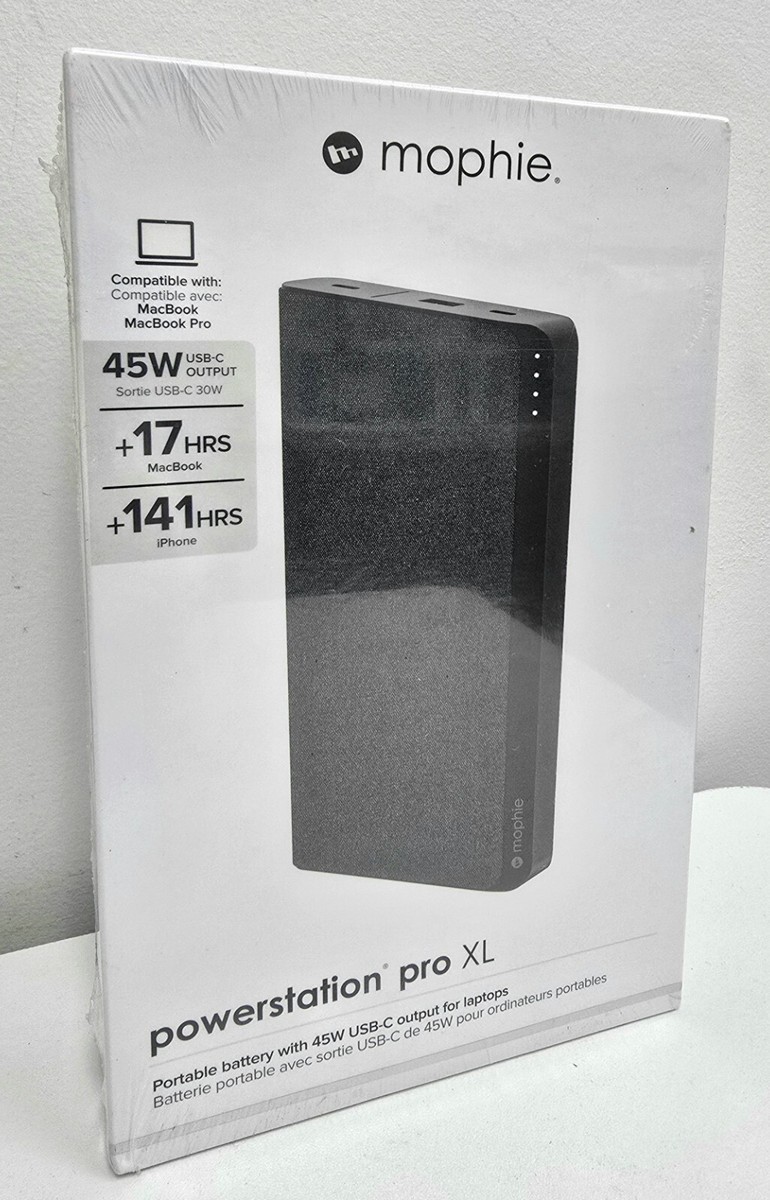Mophie Powerstation Pro XL 26,000 mAh Power Bank USB-C 45W *NEW