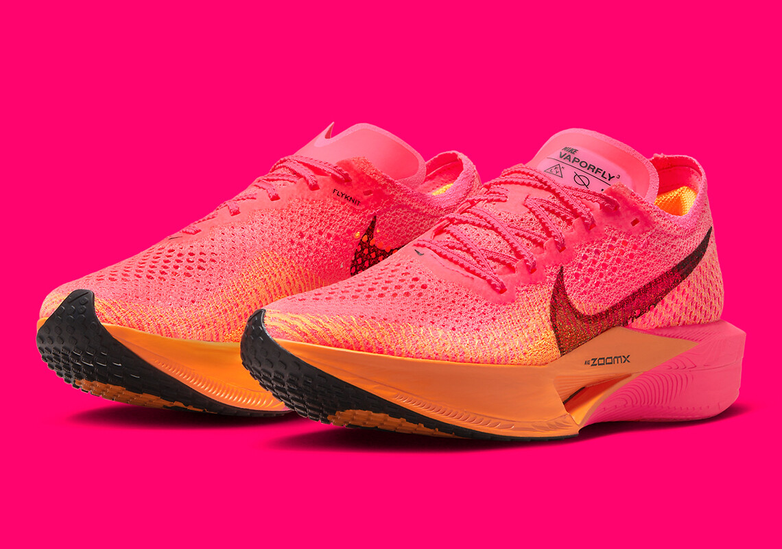 Nike ZoomX Vaporfly NEXT% 3 Hyper Pink Laser Orange DV4129-600 sz