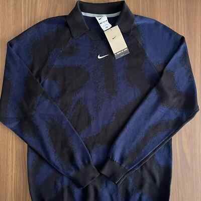 130) Nike Culture of Football Knit Long-Sleeve Soccer Collared