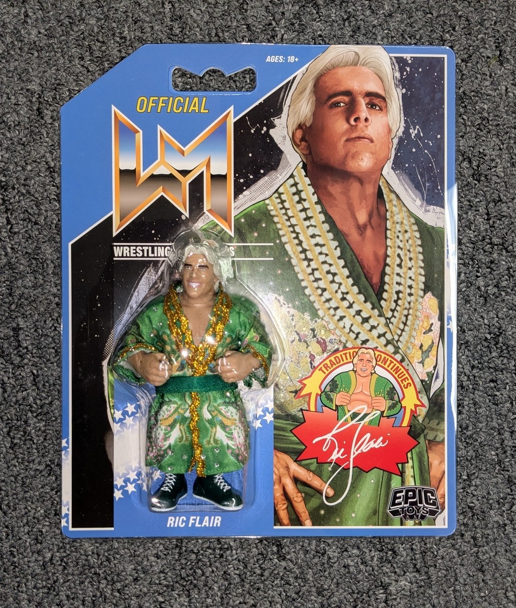 WWF RIC FLAIR フィギュア Mattel Retro WWE Wrestling Retro