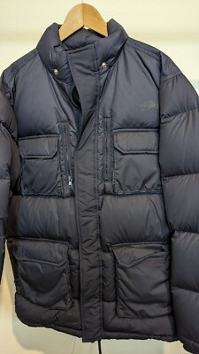 Vintage Stussy Insulated Down Feather Puffer Jacket - RARE Size