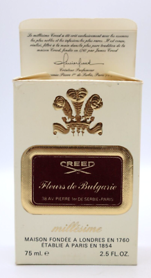 Creed Fleurs de Bulgarie 75ml / 2.5 oz Vintage Authentic