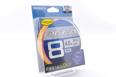 Shimano OCEA 8 PE #1.5-12 eight Braid Line Max 173lb 200/300/400