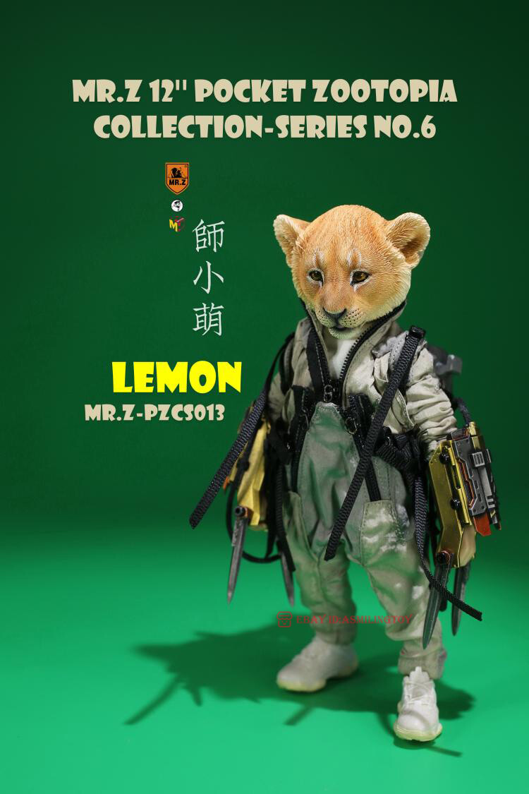 Mr.Z PZCS014 Lemon 17cm Pocket Zootopia Collection Series No.6