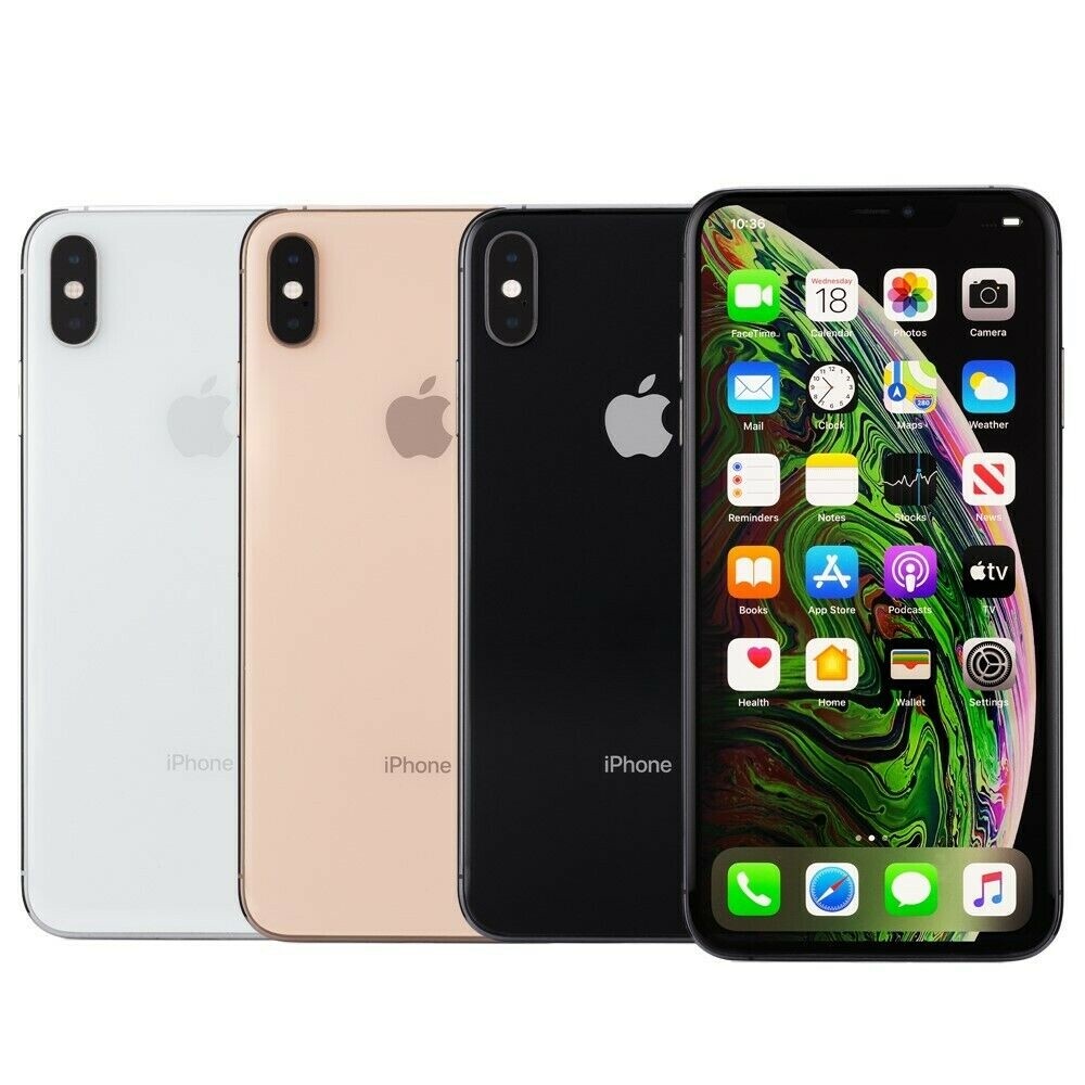 Apple iPhone XS Max 64GB Unlocked AT&T T-Mobile Verizon Very Good