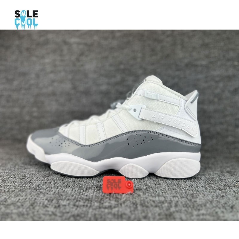 Size 10 - Air Jordan 6 Rings White Cool Grey for sale online | eBay