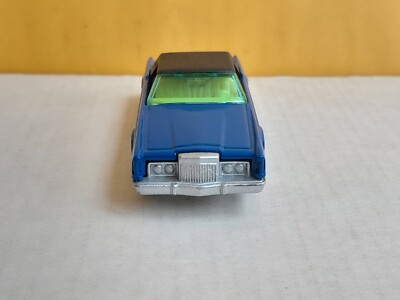 Matchbox Superfast Lincoln Continental blue Bulgarian base 1979 | eBay