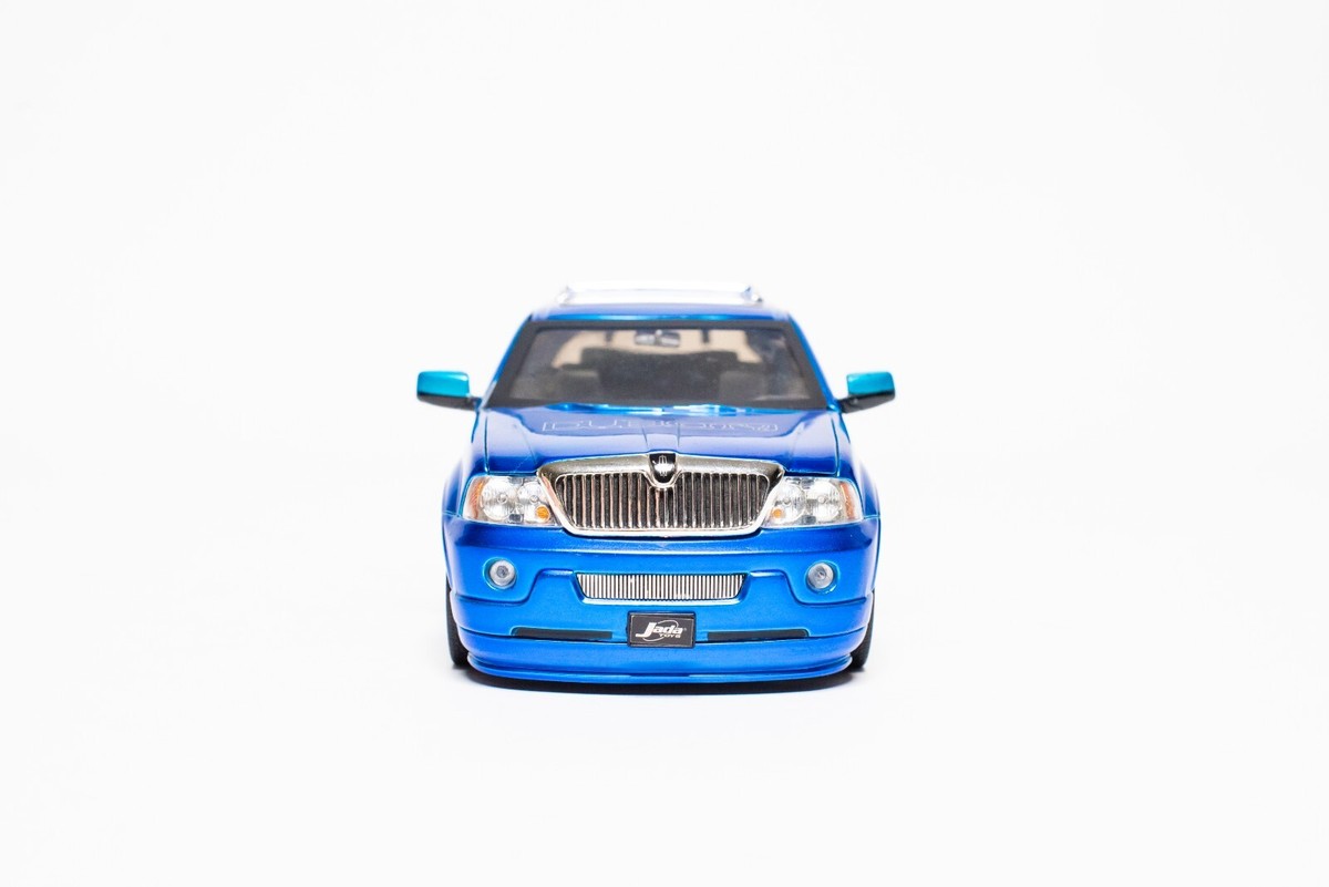 Lincoln Navigator BLUE Jada Toys 1:24 Dub City RARE COLOR | eBay