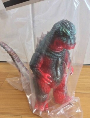 Godzilla 1964 Mosugoji Rojo Moldura PassionTank Pintado Edición