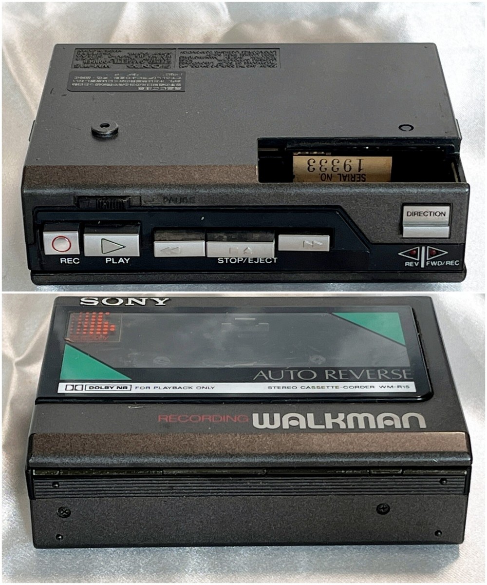 ジャンク】SONY WALKMAN WM-R15 カセットプレーヤー AS-IS SONY