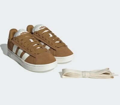 Adidas Grand Court Alpha Suede 'Bronze Strata' - IH3843