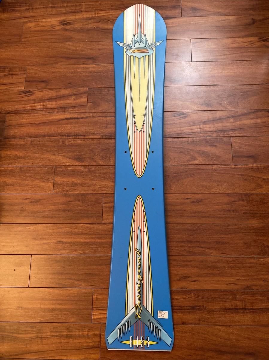 Vintage Rossignol A153 Alpine Snowboard Retro Blue 153cm Made in
