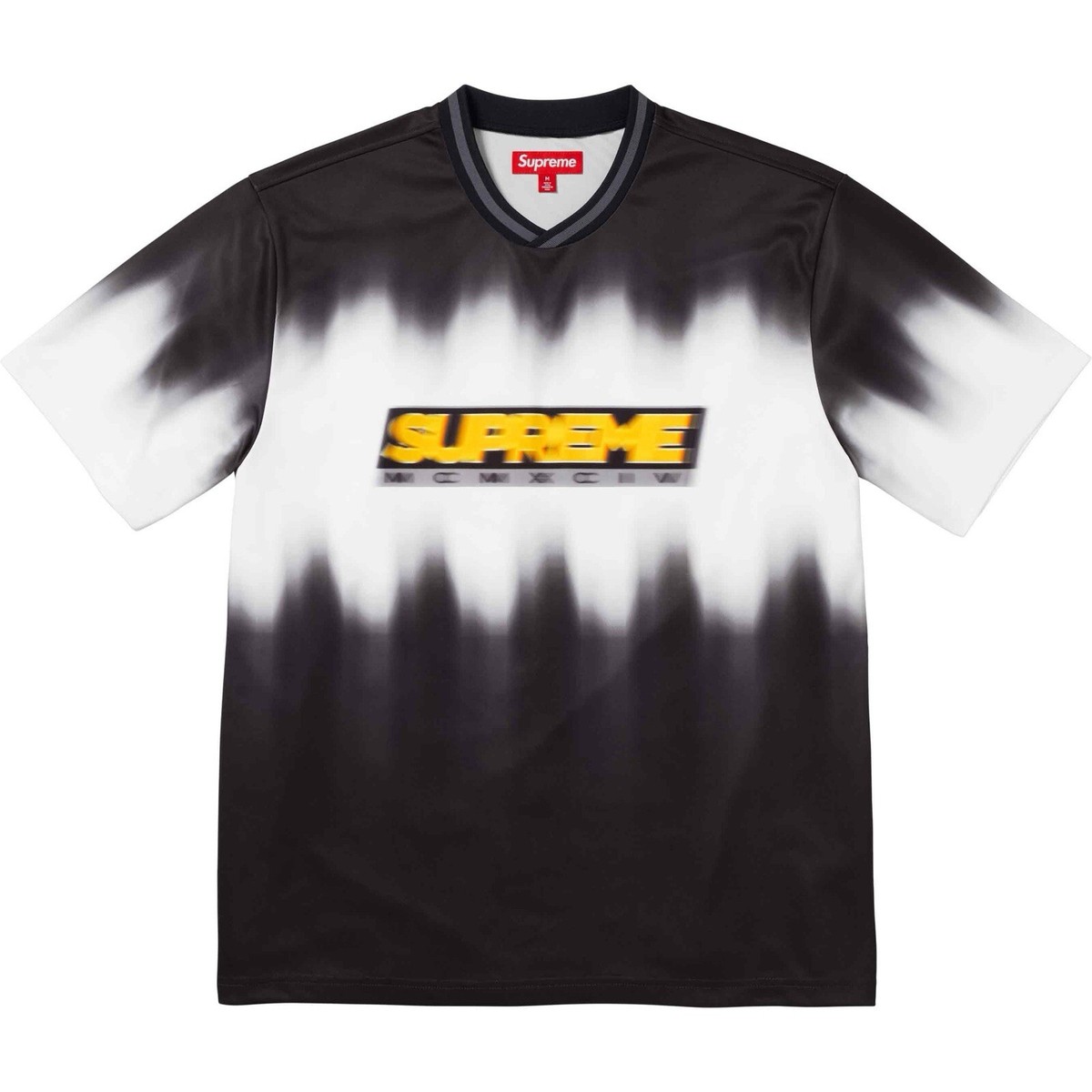 24SS Supreme Blur Soccer Jersey Black Large NWT | eBay
