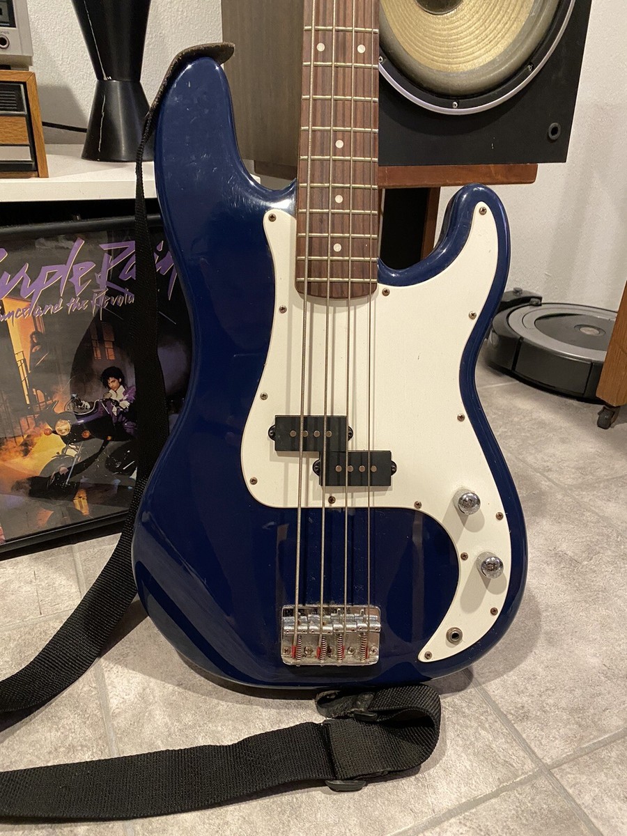 Fender Bass Guitar Squier Navy Blue 20th Anniversary P- Bass