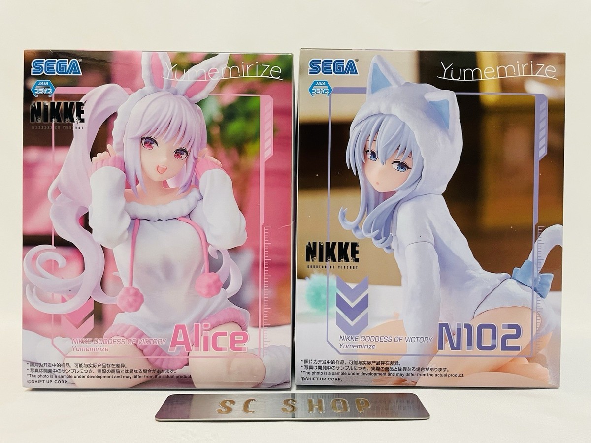 NIKKE GODDESS OF VICTORY N102 Alice Yumemirize Figure Set SEGA