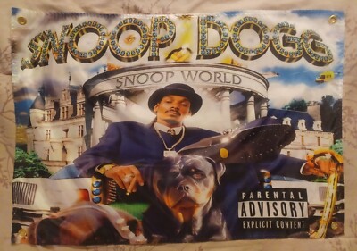 Snoop Dogg World No Limit Records Banner Poster Concert Master P