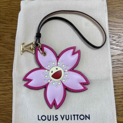 Louis Vuitton Takashi Murakami Cherry Blossom Bag Charm Key Chain