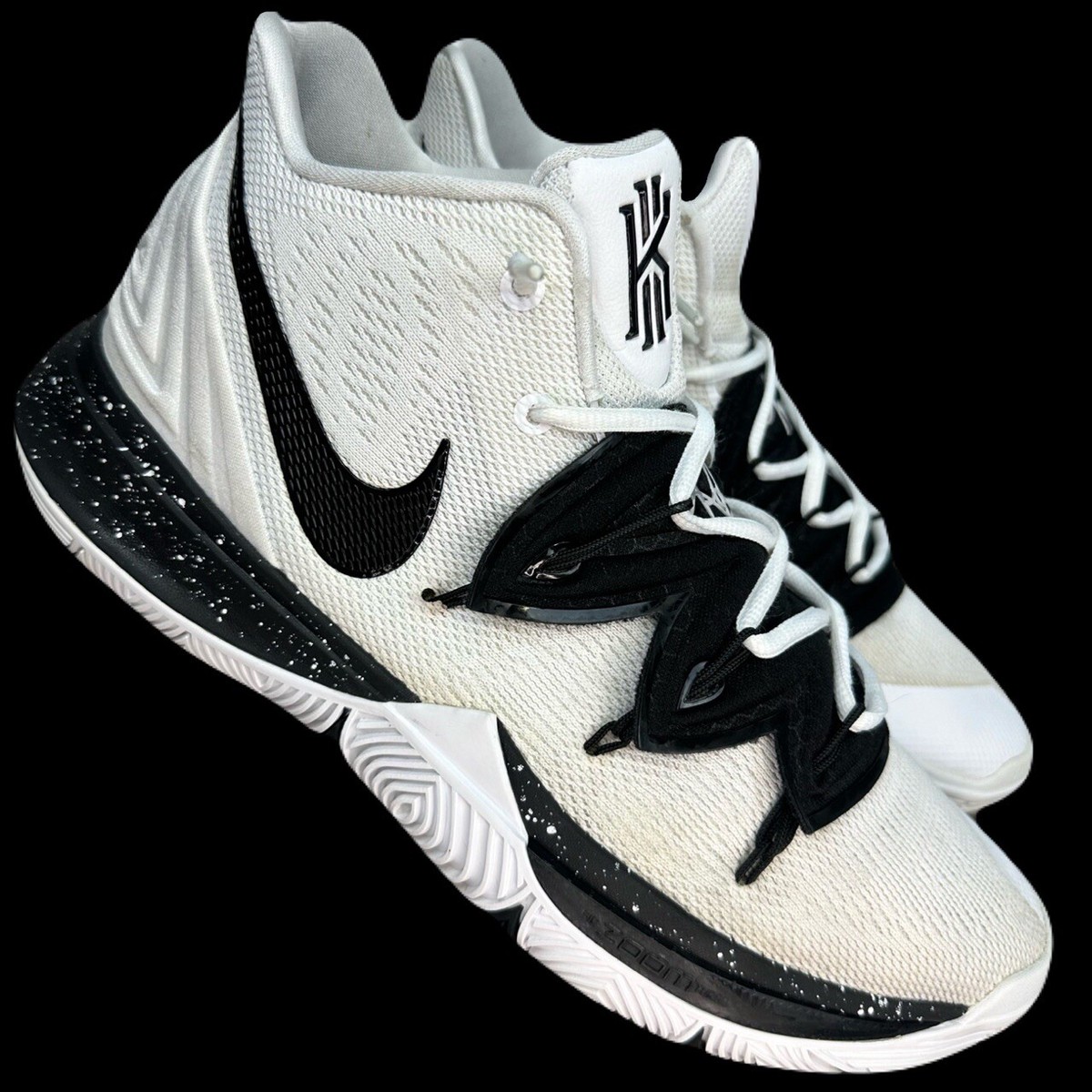 Nike Kyrie 5 'Oreo' White/Black Basketball Shoes (CN9519-100