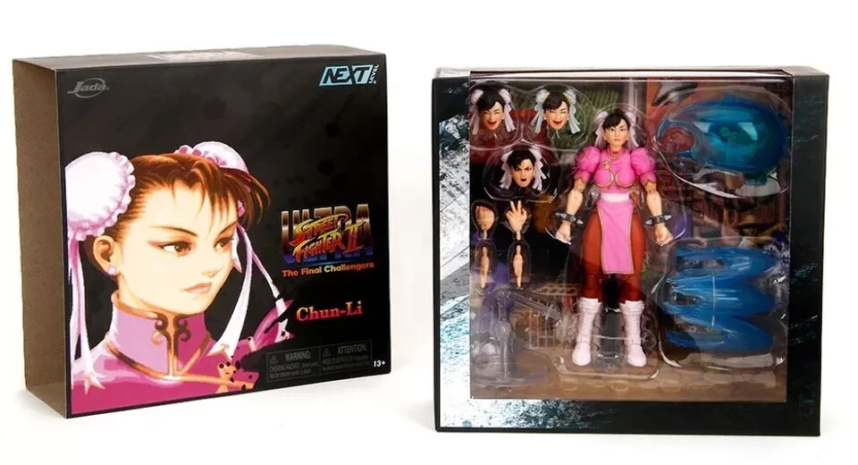 Jada Toys SDCC 2024 Street Fighter Ultra Chun Li Pink 6 Inch