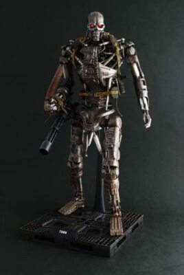 Terminator 4 End Skeleton T-600 Hot Toys Movie Masterpiece Action